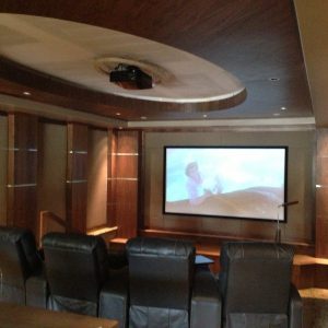 High end media room